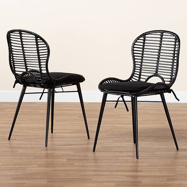 Sherburne Black Dining Chair, Set of 2 - Thumbnail - Image 8