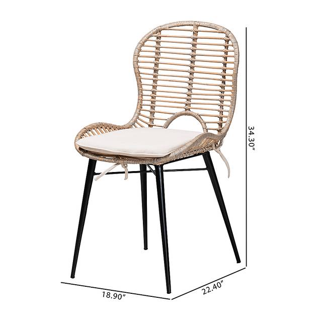 Sherburne Natural Dining Chair, Set of 2 - Thumbnail - Image 9