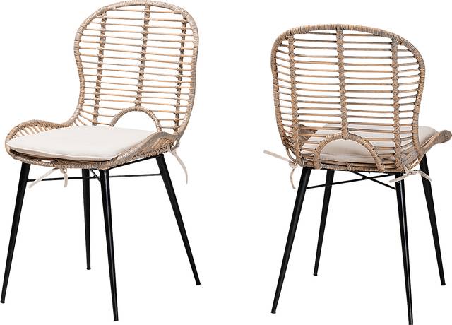 Sherburne Natural Dining Chair, Set of 2 - Thumbnail - Image 1