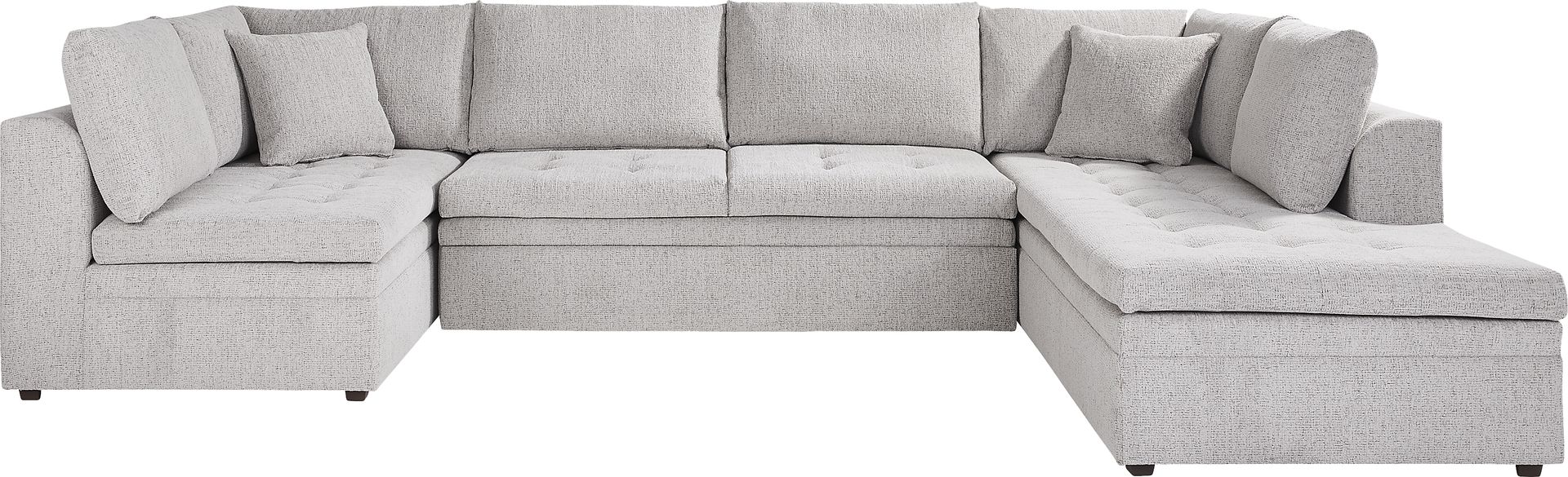 Sheridan Place Gray 3 Pc Sectional - Image 1