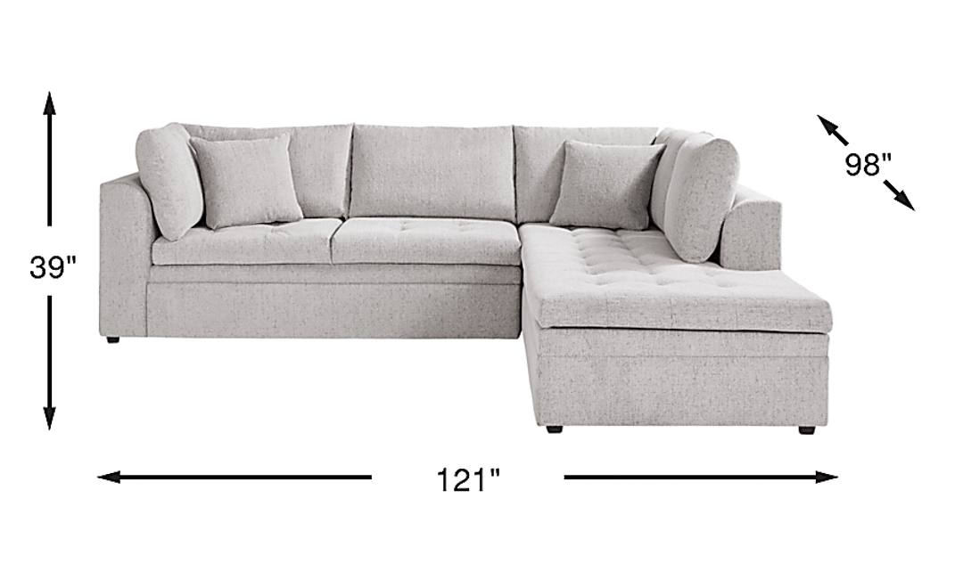 Sheridan Place Sleeper Sectional