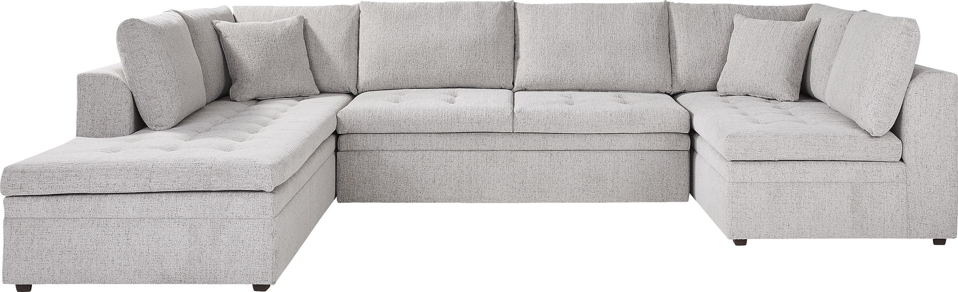 Sheridan Place Gray 3 Pc Sectional - Image 1