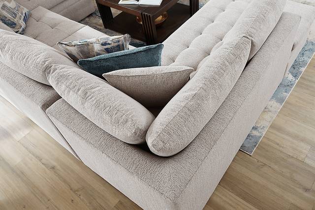 Sheridan Place Gray 5 Pc Sleeper Sectional Living Room - Thumbnail - Image 7