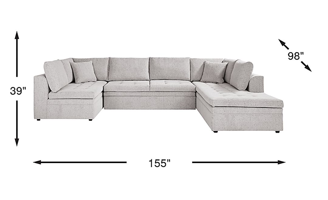 Sheridan Place Sleeper Sectional