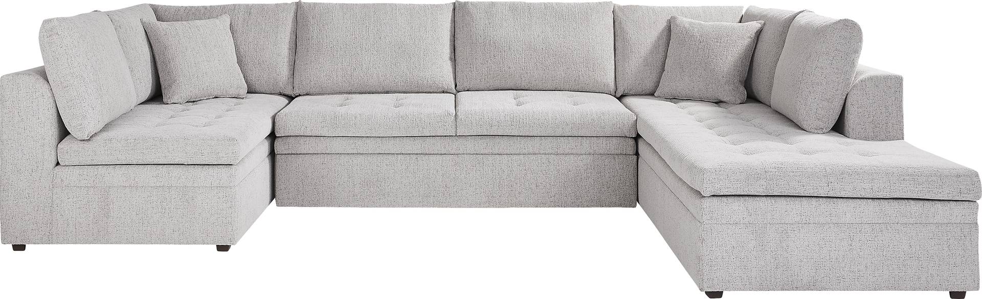 3 pc right arm sleeper sectional