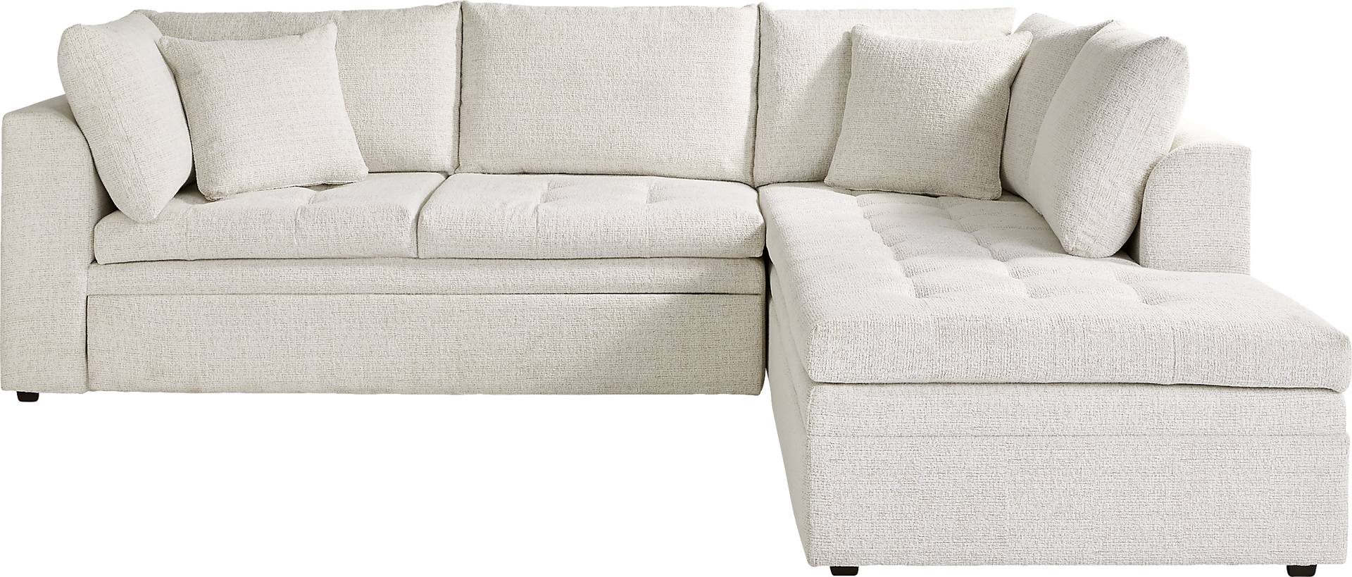 2 pc right arm sleeper sectional