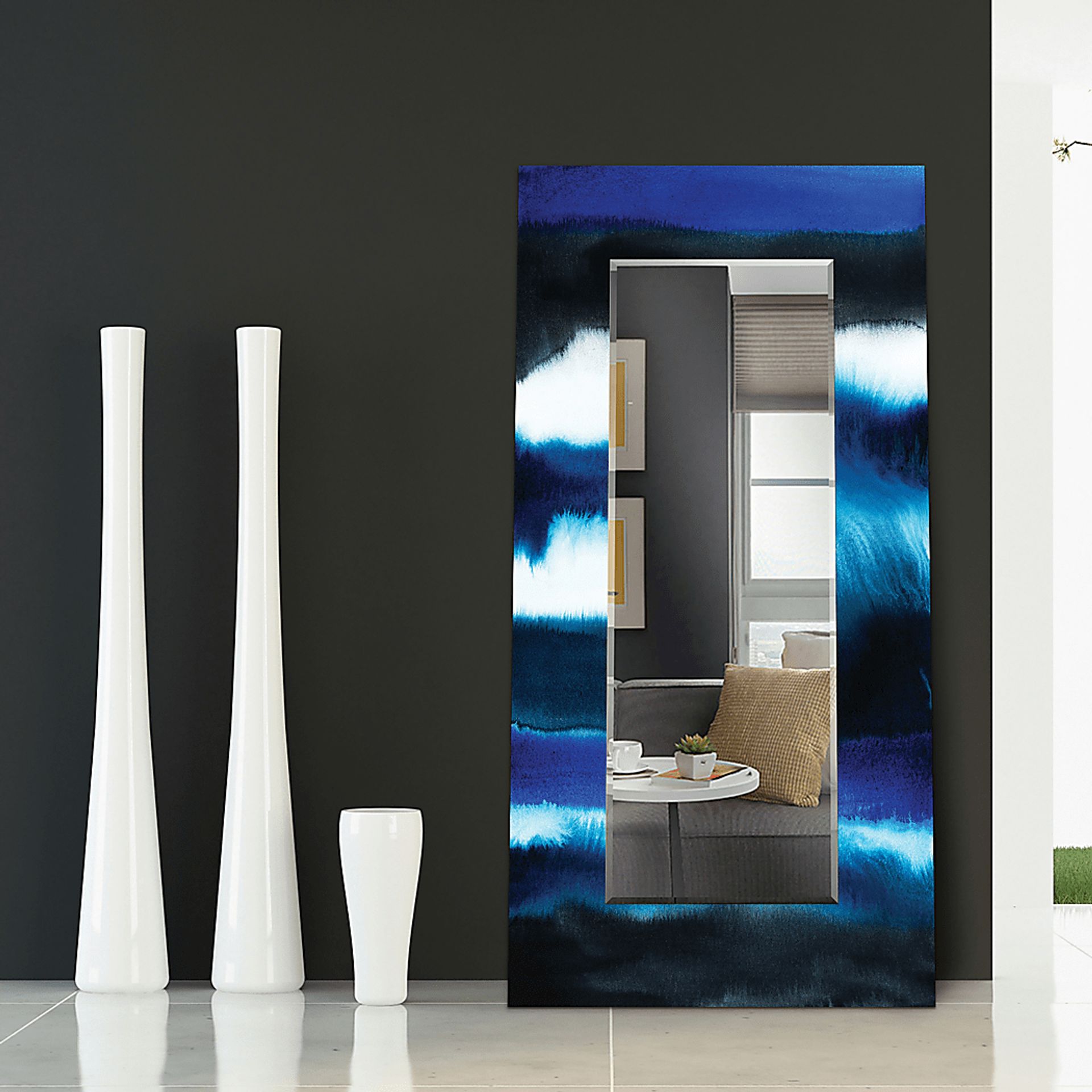 Sherile Blue Mirror - Image 5