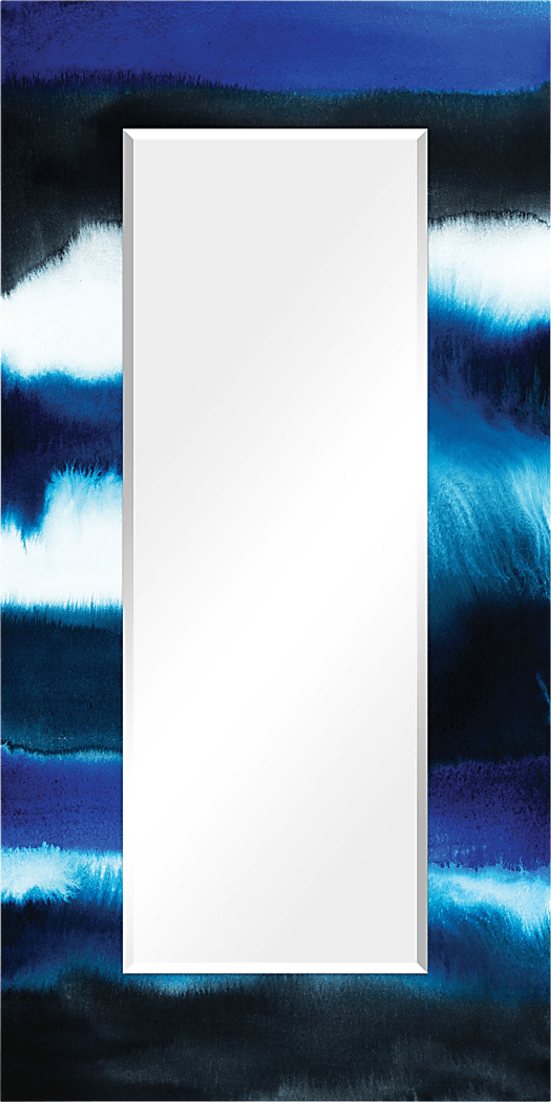 Sherile Blue Mirror - Image 1