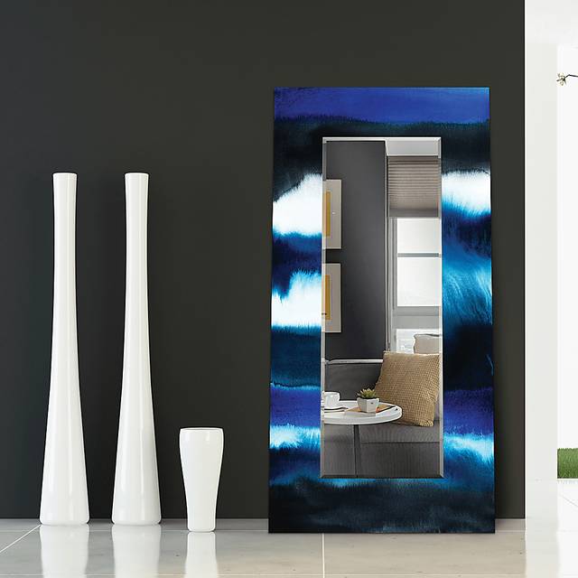 Sherile Blue Mirror - Thumbnail - Image 5