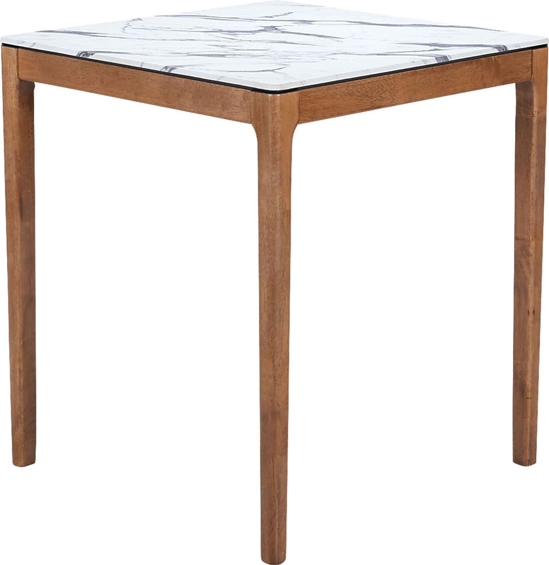 Sherin White Square Counter Height Table - Image 4