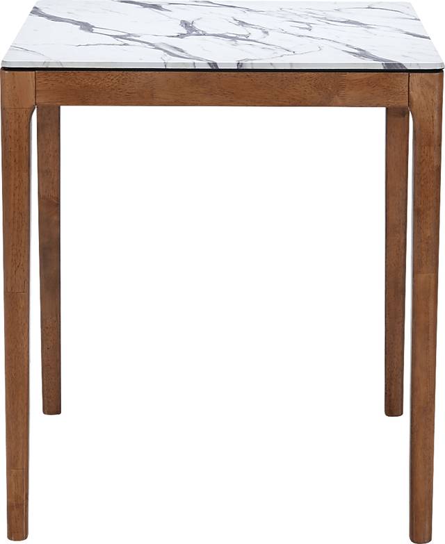 Sherin White Square Counter Height Table - Thumbnail - Image 5