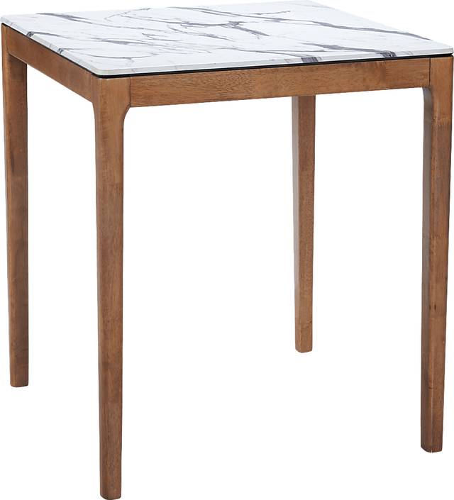 Sherin White Square Counter Height Table - Thumbnail - Image 6