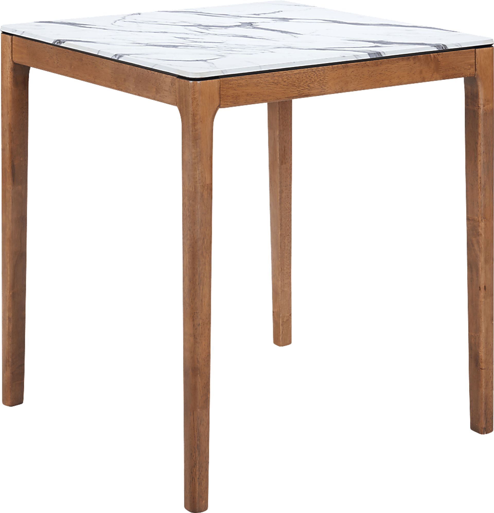 Sherin White Square Counter Height Table - Image 1