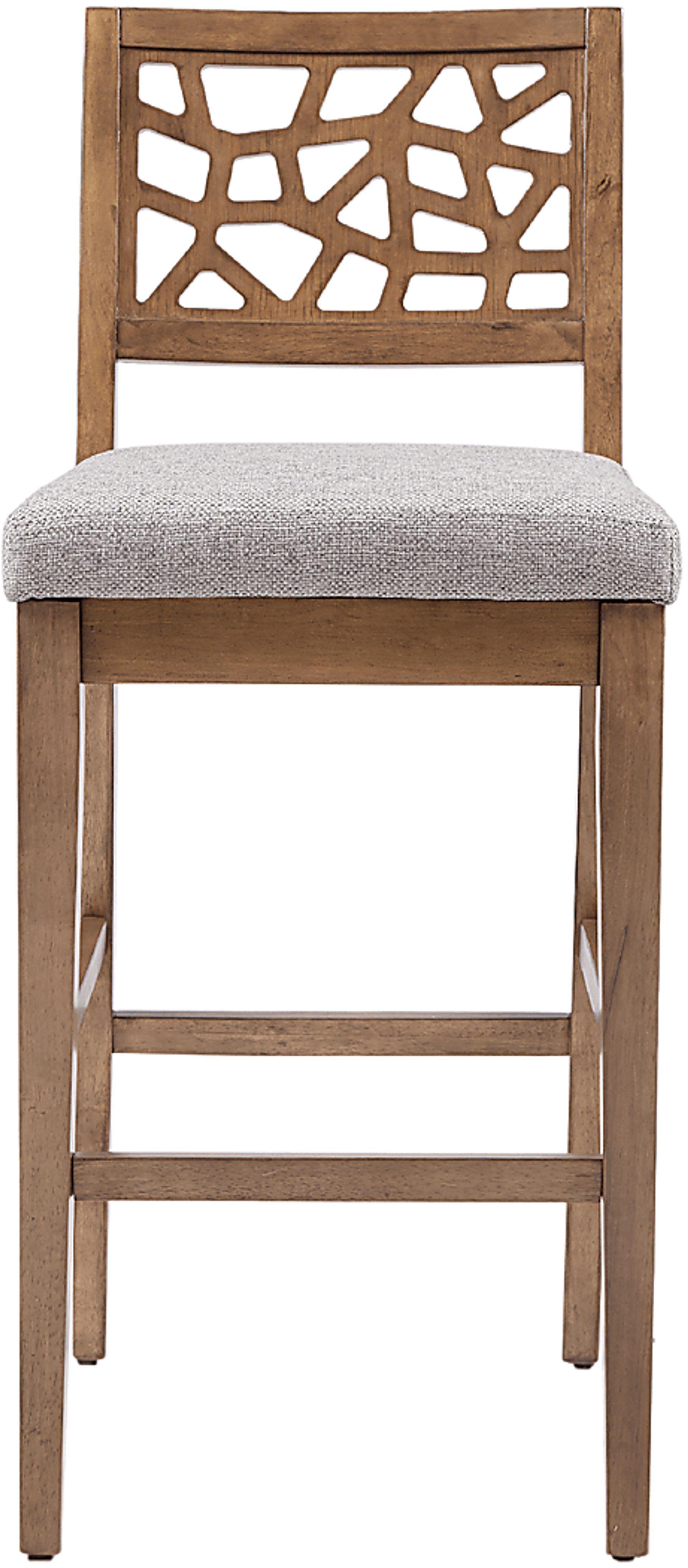 Sherina Gray Barstool - Image 2