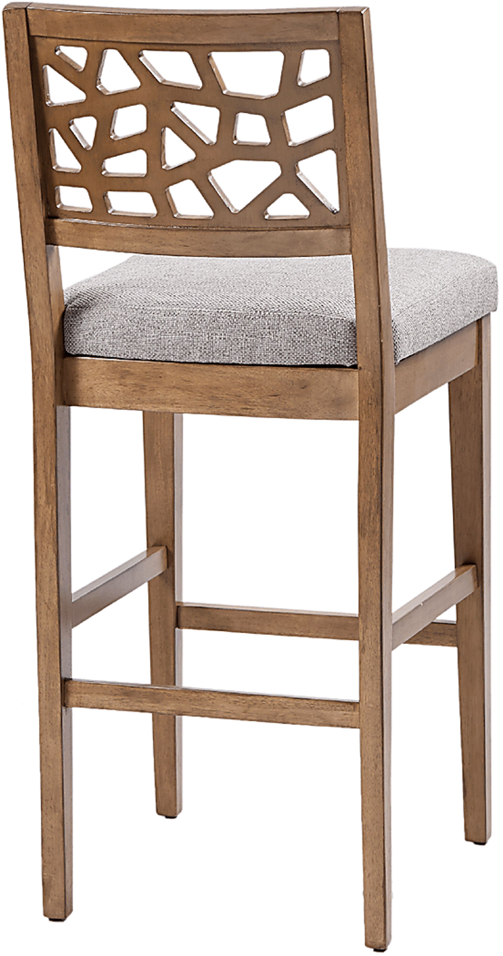 Sherina Gray Barstool - Image 4