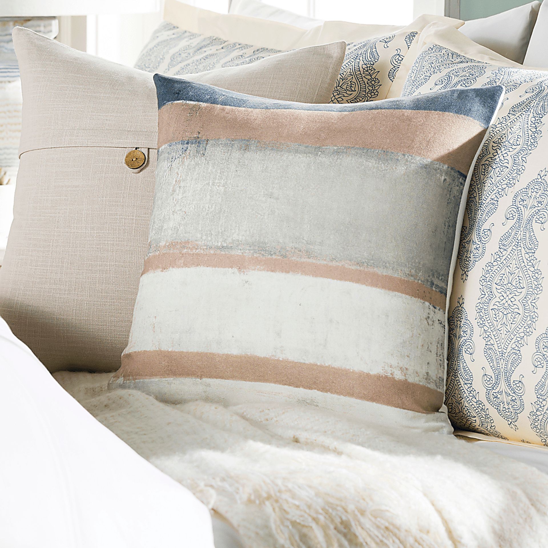 Sherla Gray Accent Pillow - Image 5