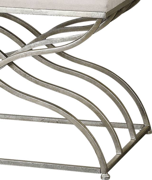 Sherlake Ivory Accent Bench - Thumbnail - Image 2