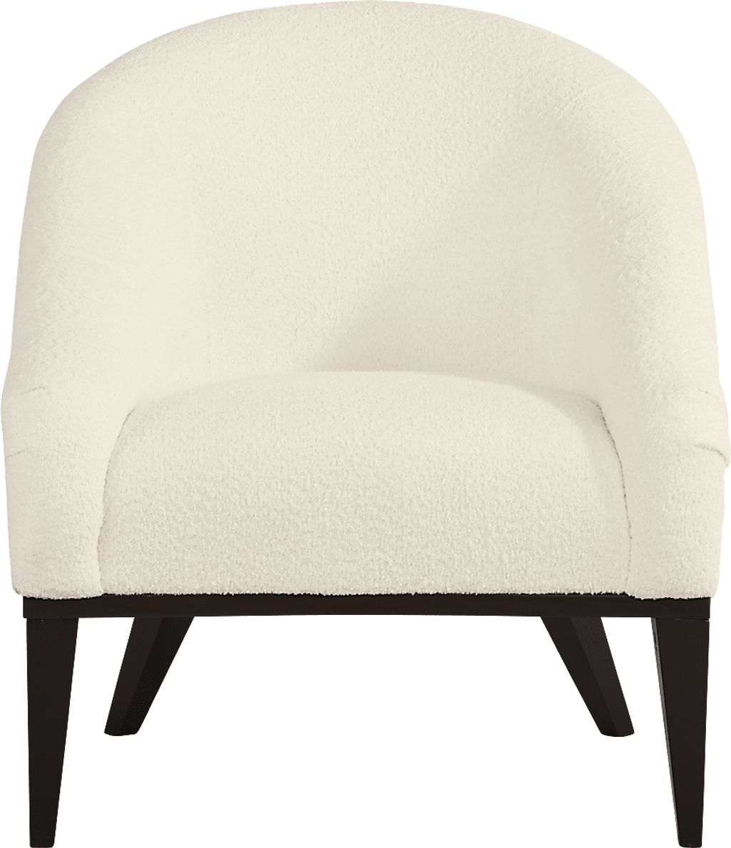 Sherpa Ivory Accent Chair - Rooms To Go