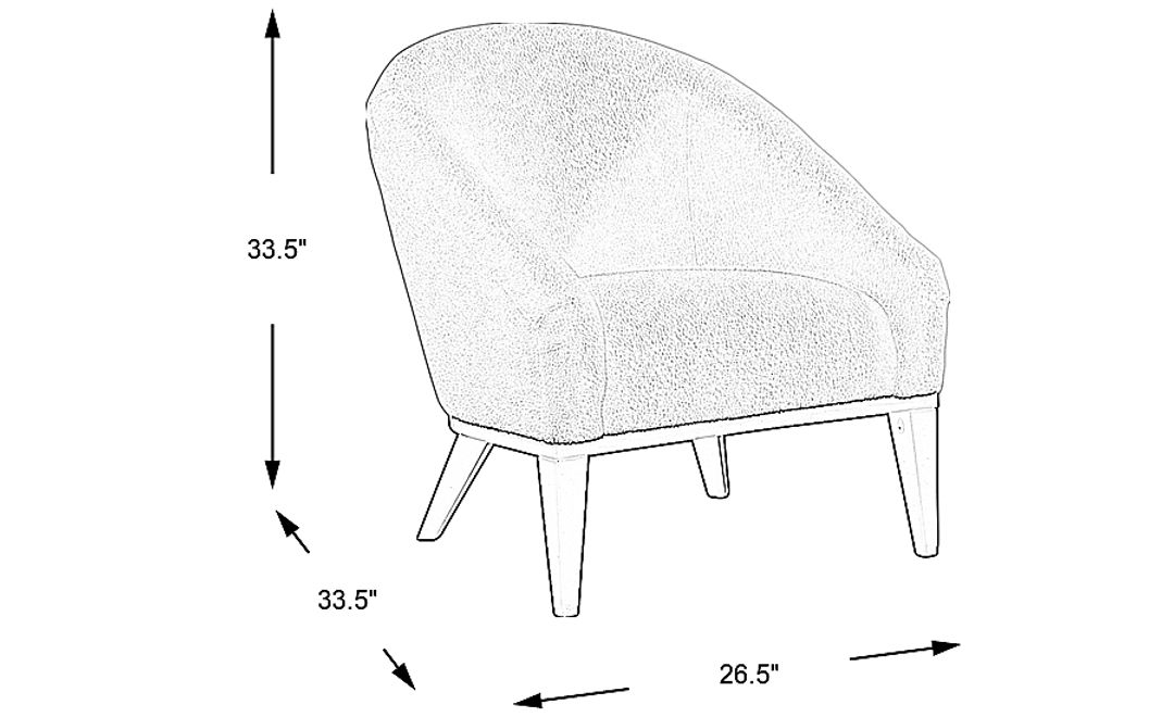 Sherpa Accent Chair
