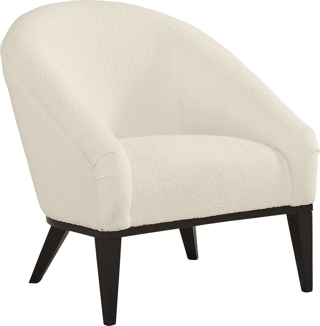 Sherpa Ivory Accent Chair - Rooms To Go