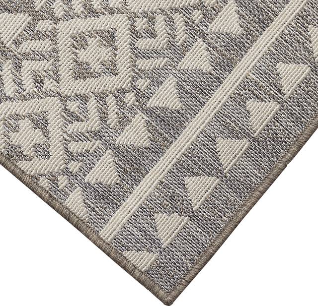 Sherrich Gray 7'10 x 9'10 Indoor/Outdoor Rug - Thumbnail - Image 7