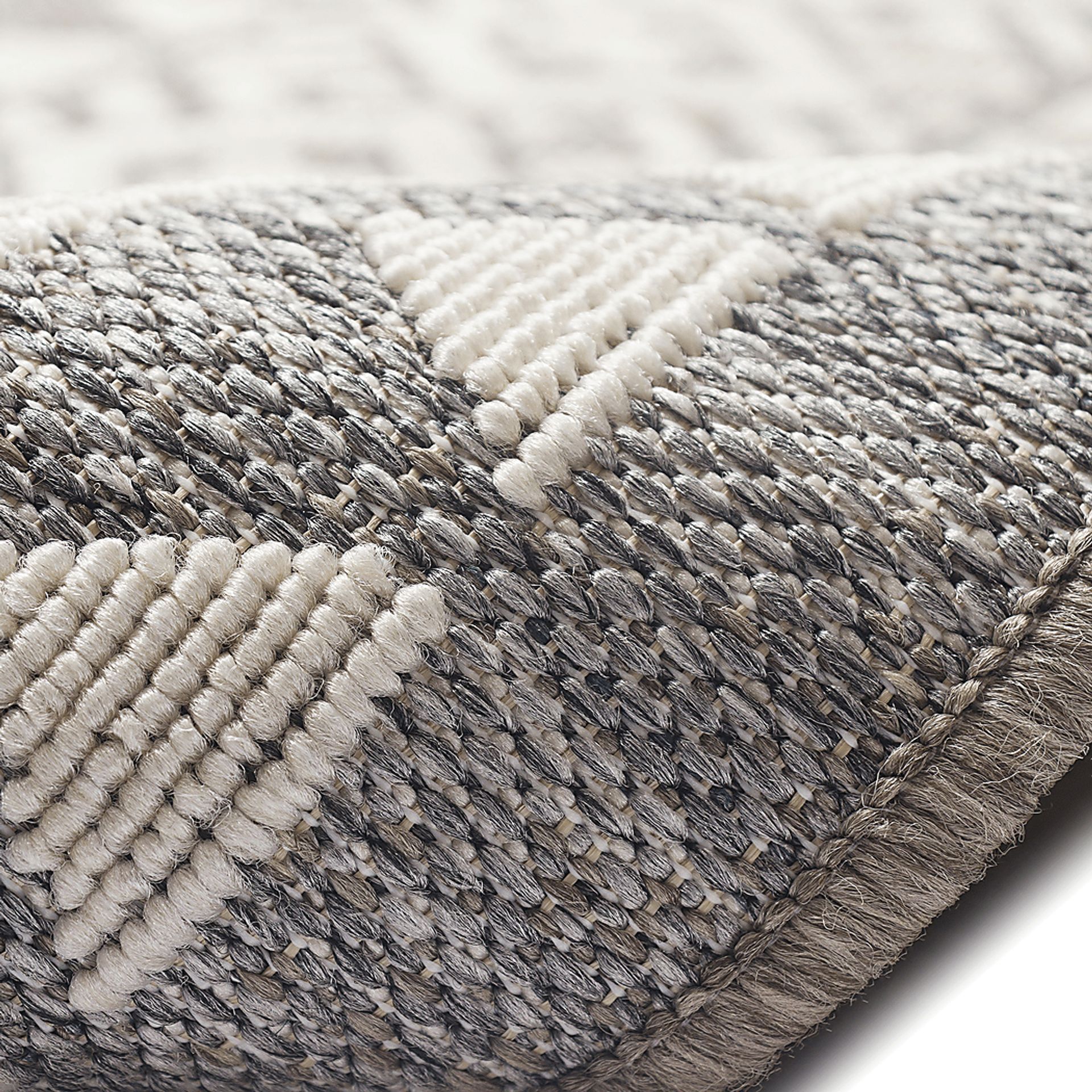 Sherrich Gray 7'10 x 9'10 Indoor/Outdoor Rug - Image 9