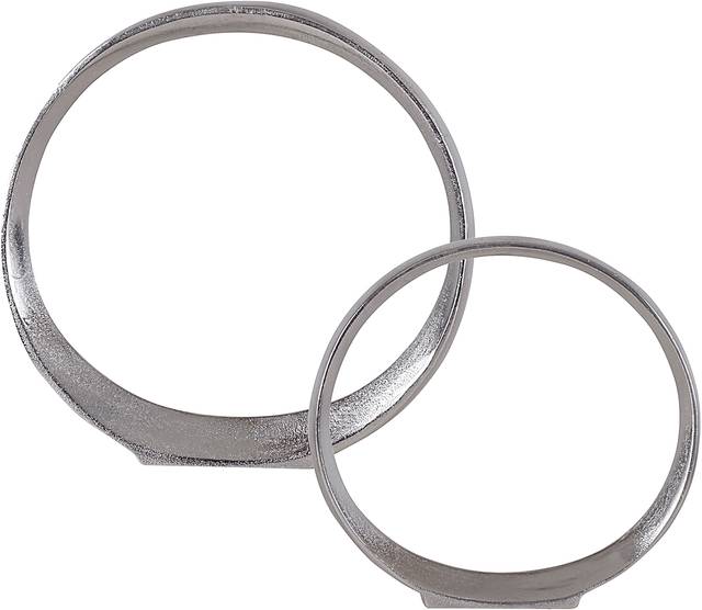 Sherringham Silver Sculpture, Set of 2 - Thumbnail - Image 3