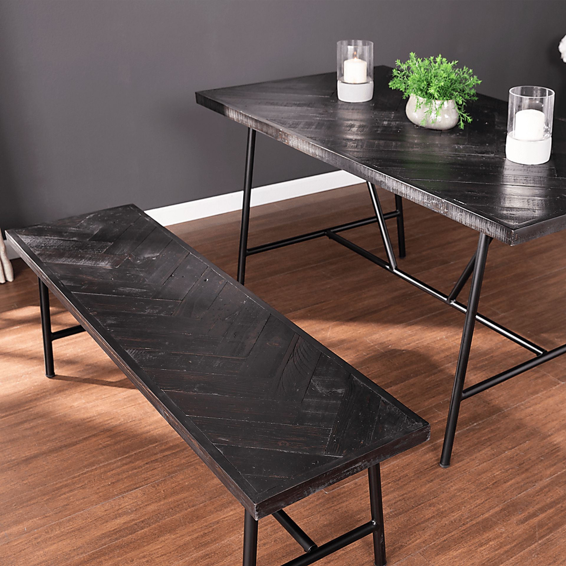 Sherrlyn Black 2 pc Dining Set - Image 6