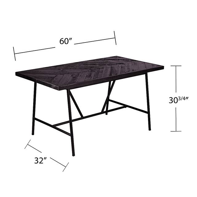 Sherrlyn Black 2 pc Dining Set - Thumbnail - Image 8