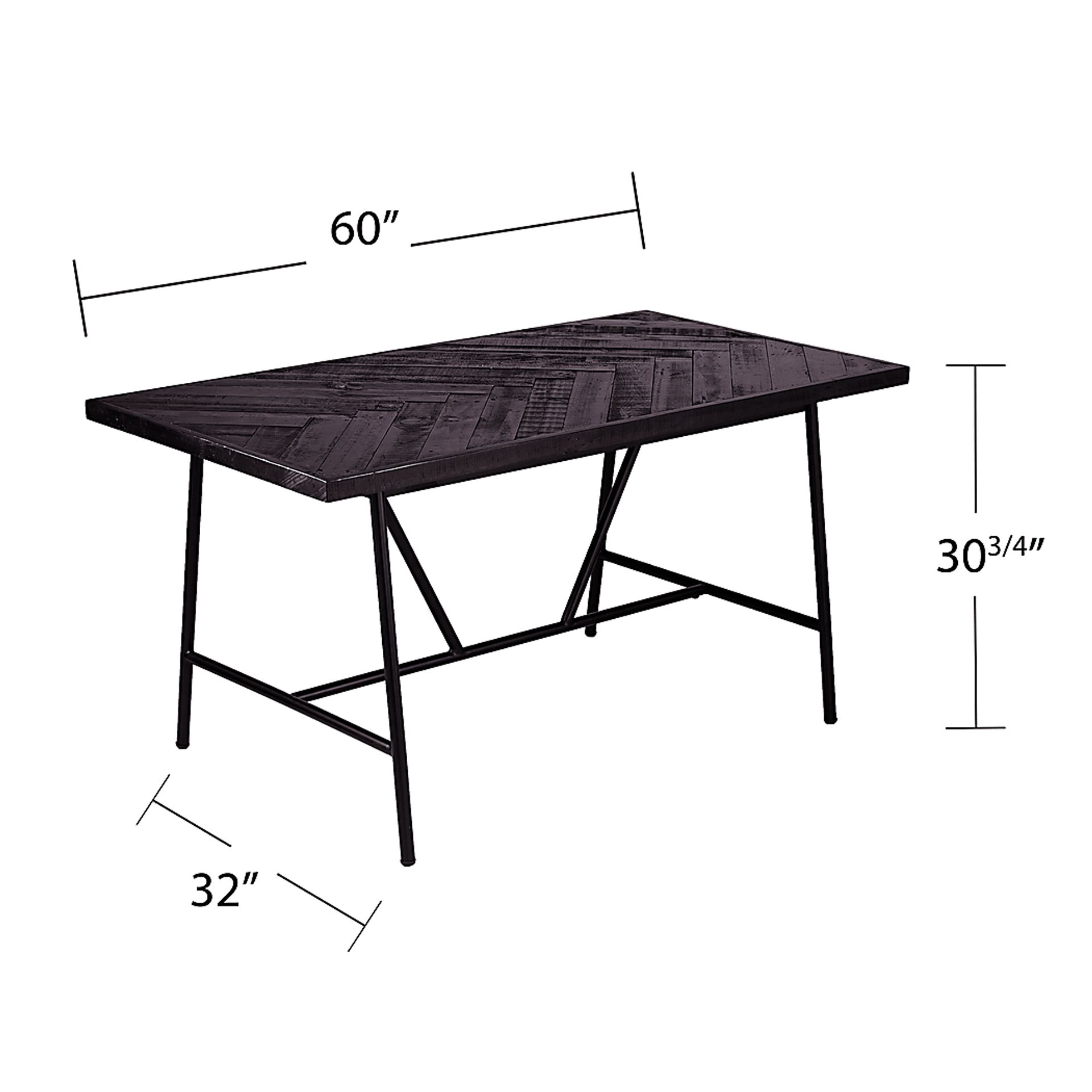 Sherrlyn Black 2 pc Dining Set - Image 8