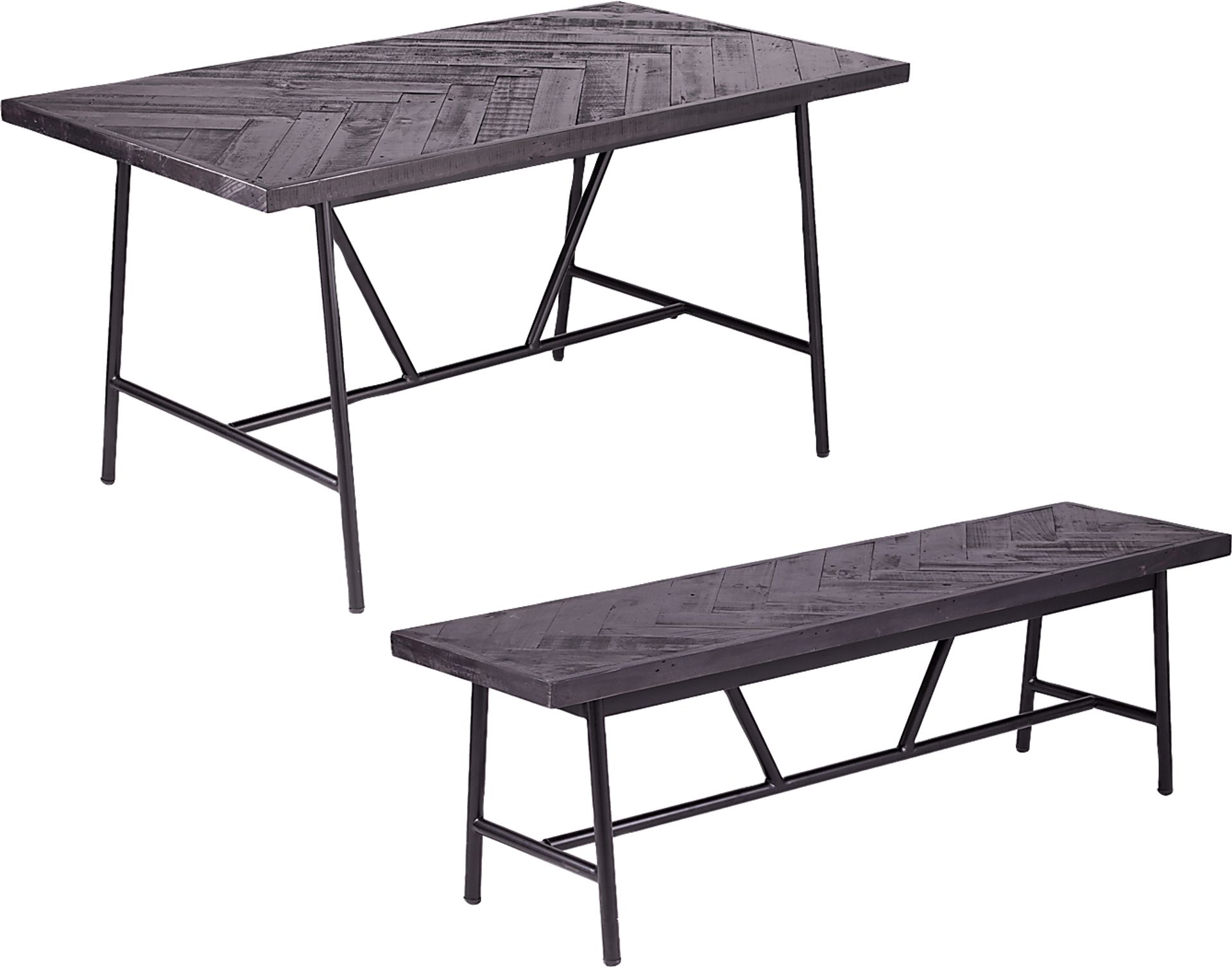Sherrlyn Black 2 pc Dining Set - Image 1