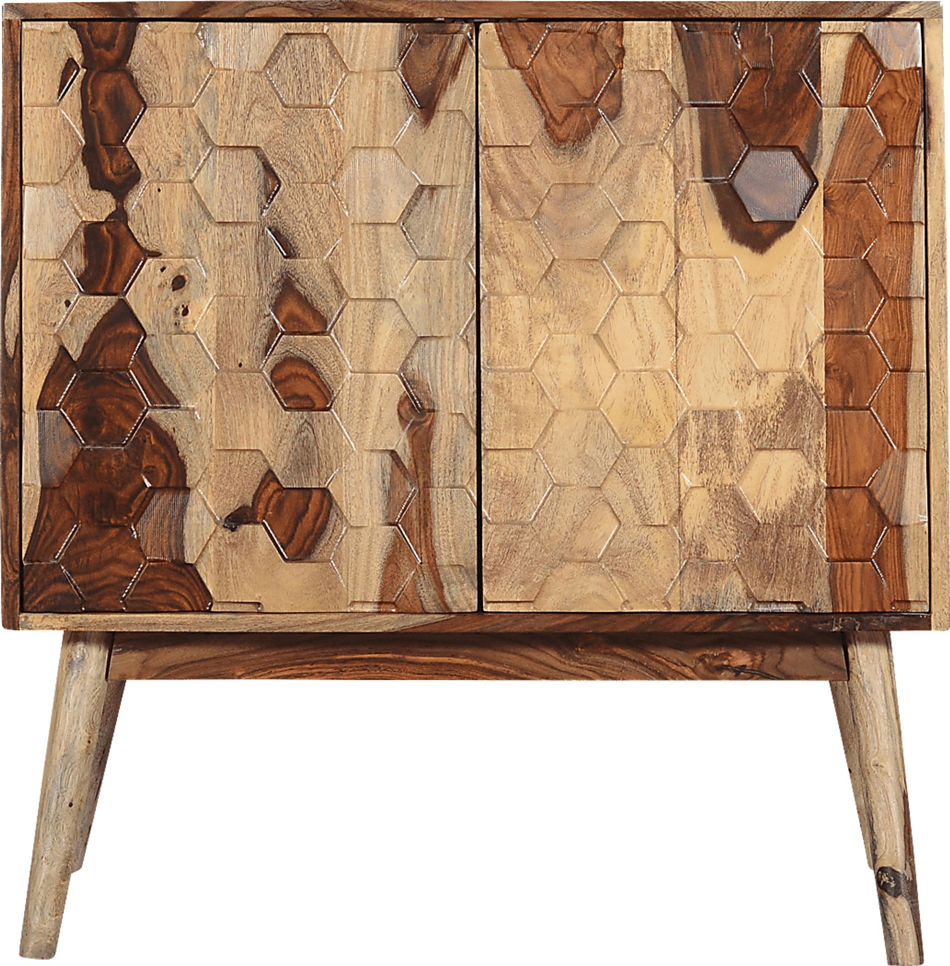 Sherwsburry Brown Accent Cabinet - Image 2