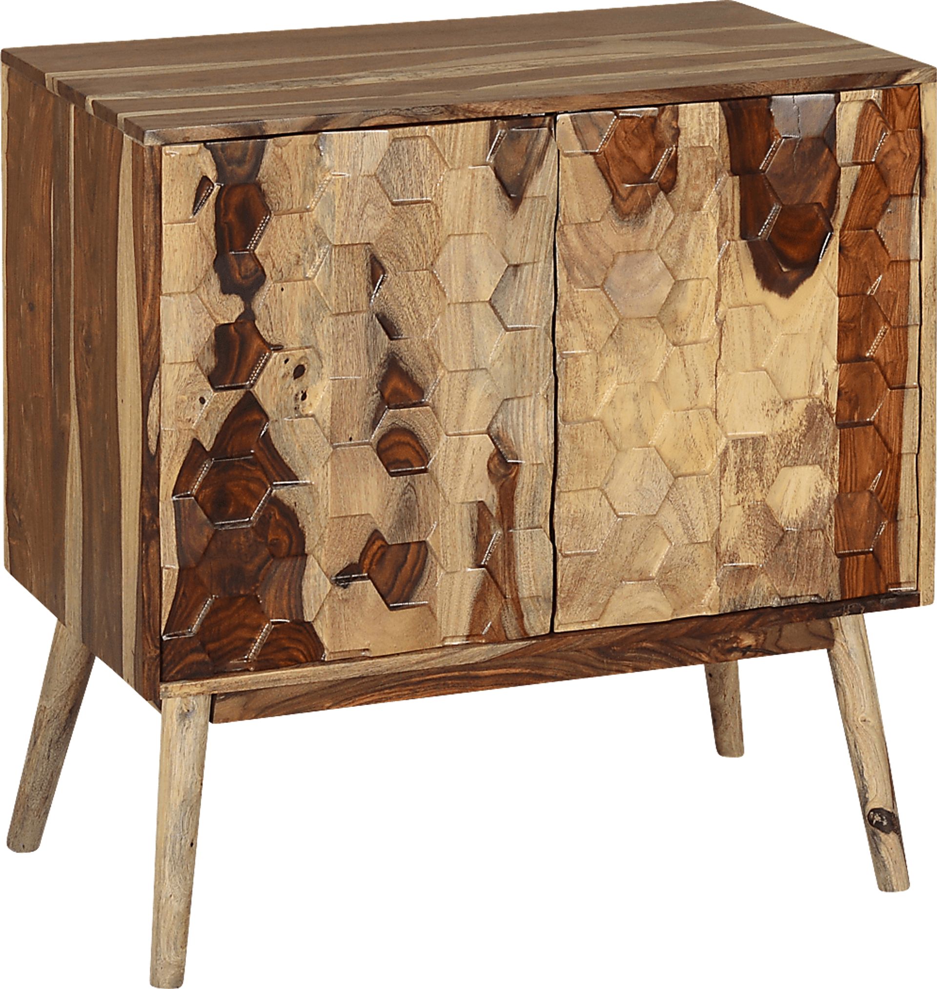 Sherwsburry Brown Accent Cabinet - Image 1