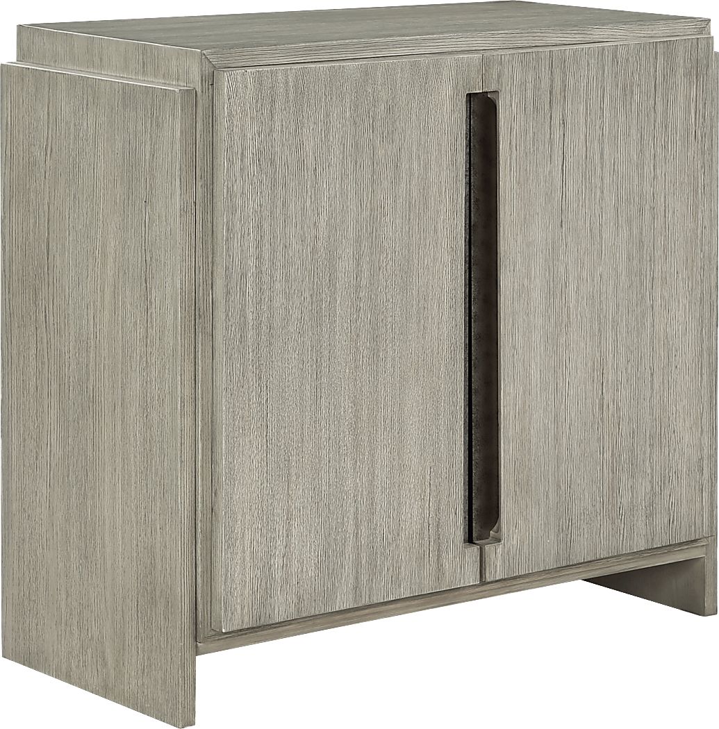 Sherwsburry Gray Accent Cabinet