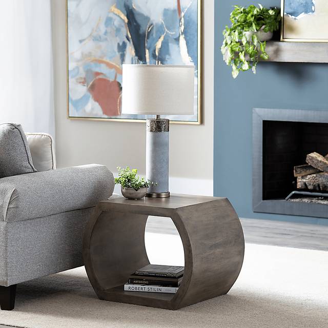 Sheyenne Brown End Table - Thumbnail - Image 2
