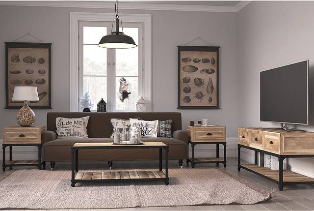 Shiaway Brown Cocktail Table - Thumbnail - Image 6