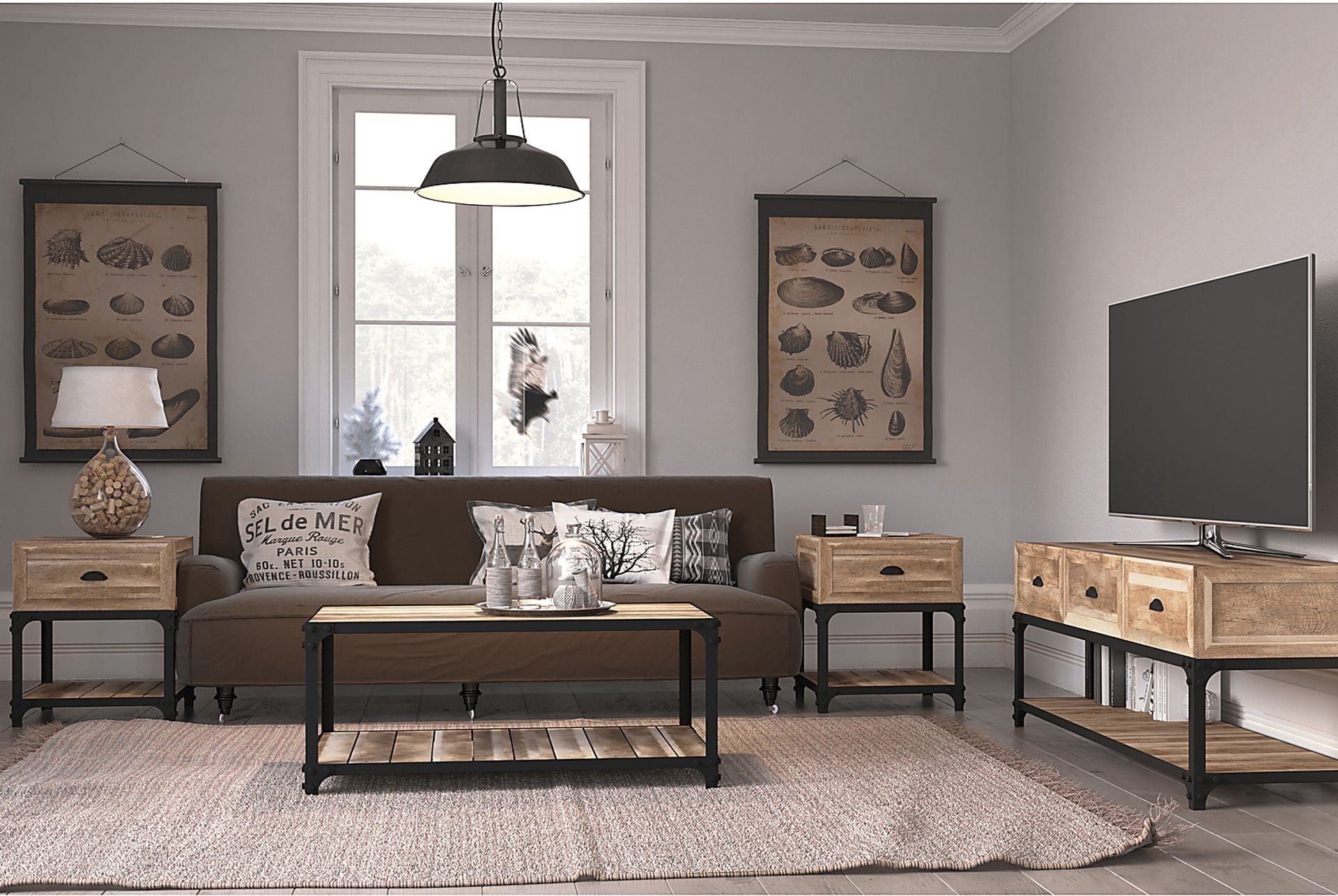 Shiaway Brown Cocktail Table - Image 6