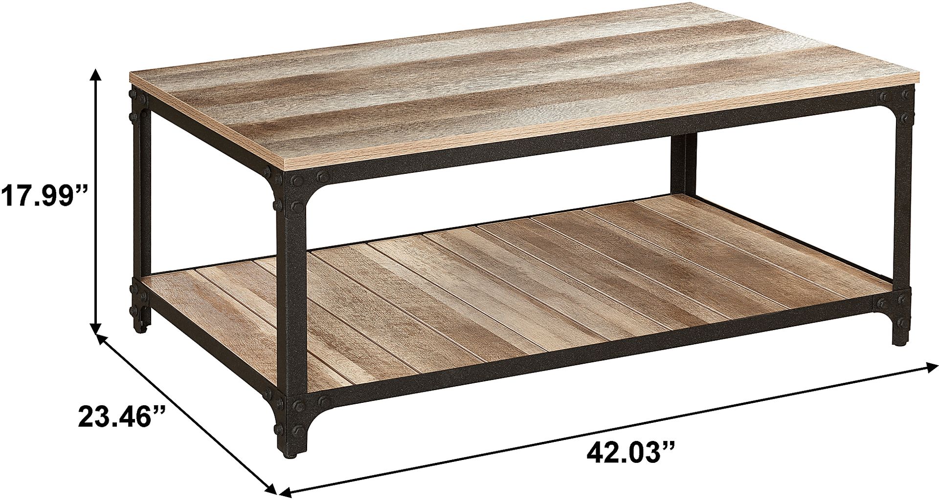 Shiaway Brown Cocktail Table - Image 9