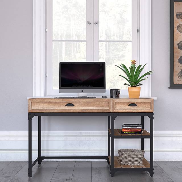 Shiaway Brown Desk - Thumbnail - Image 6
