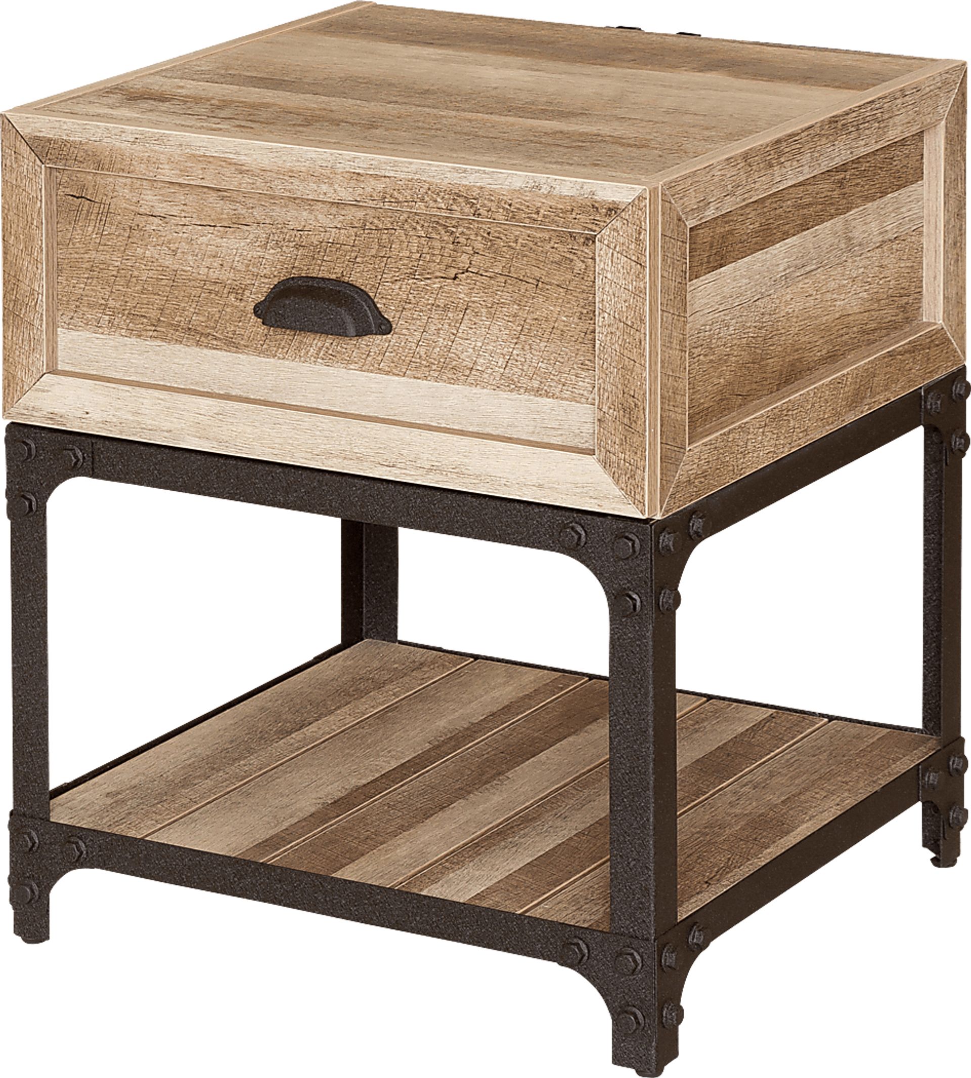 Shiaway Brown End Table - Image 4