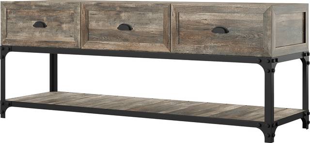 Shiaway Oak 60 in. Console - Thumbnail - Image 3