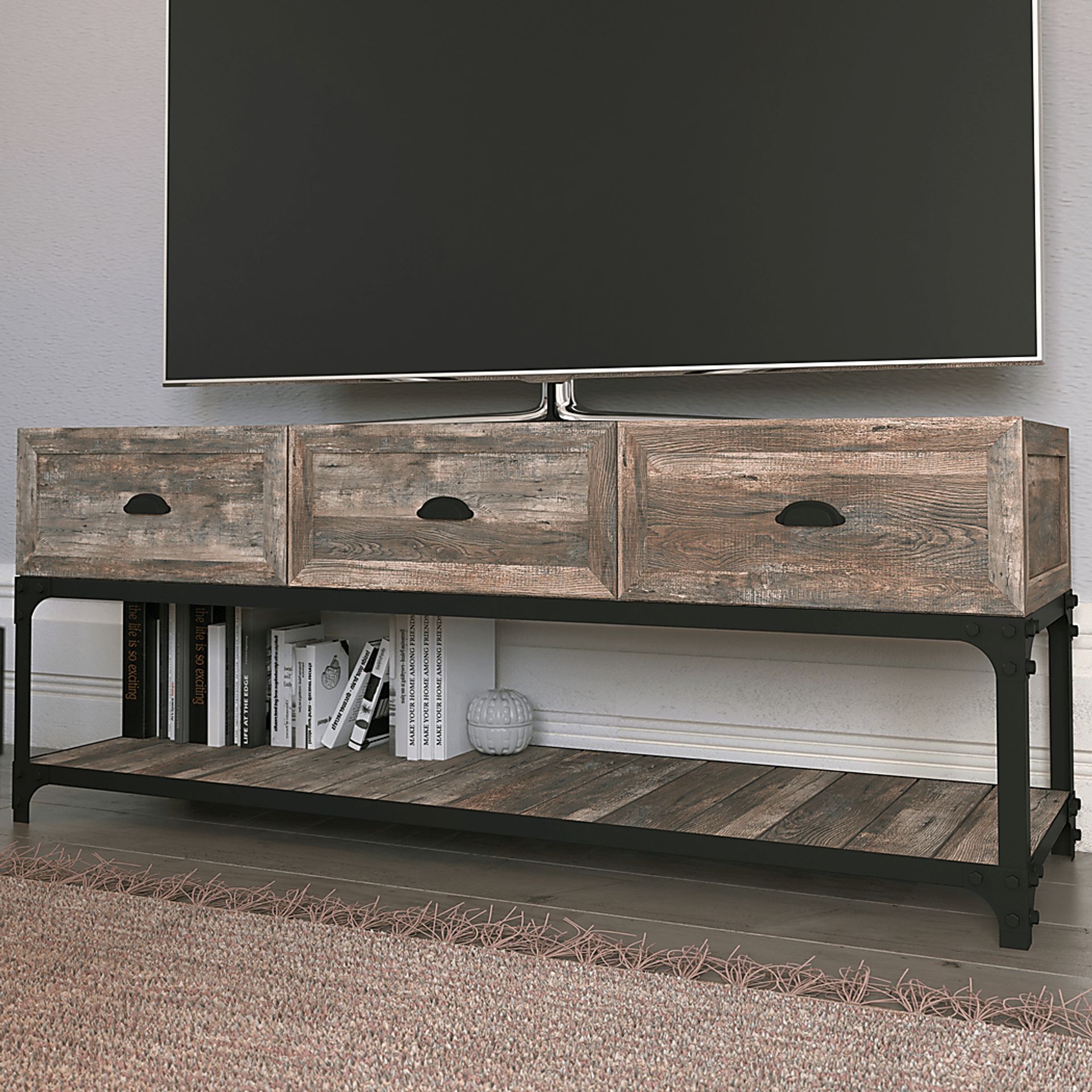 Shiaway Oak 60 in. Console - Image 7
