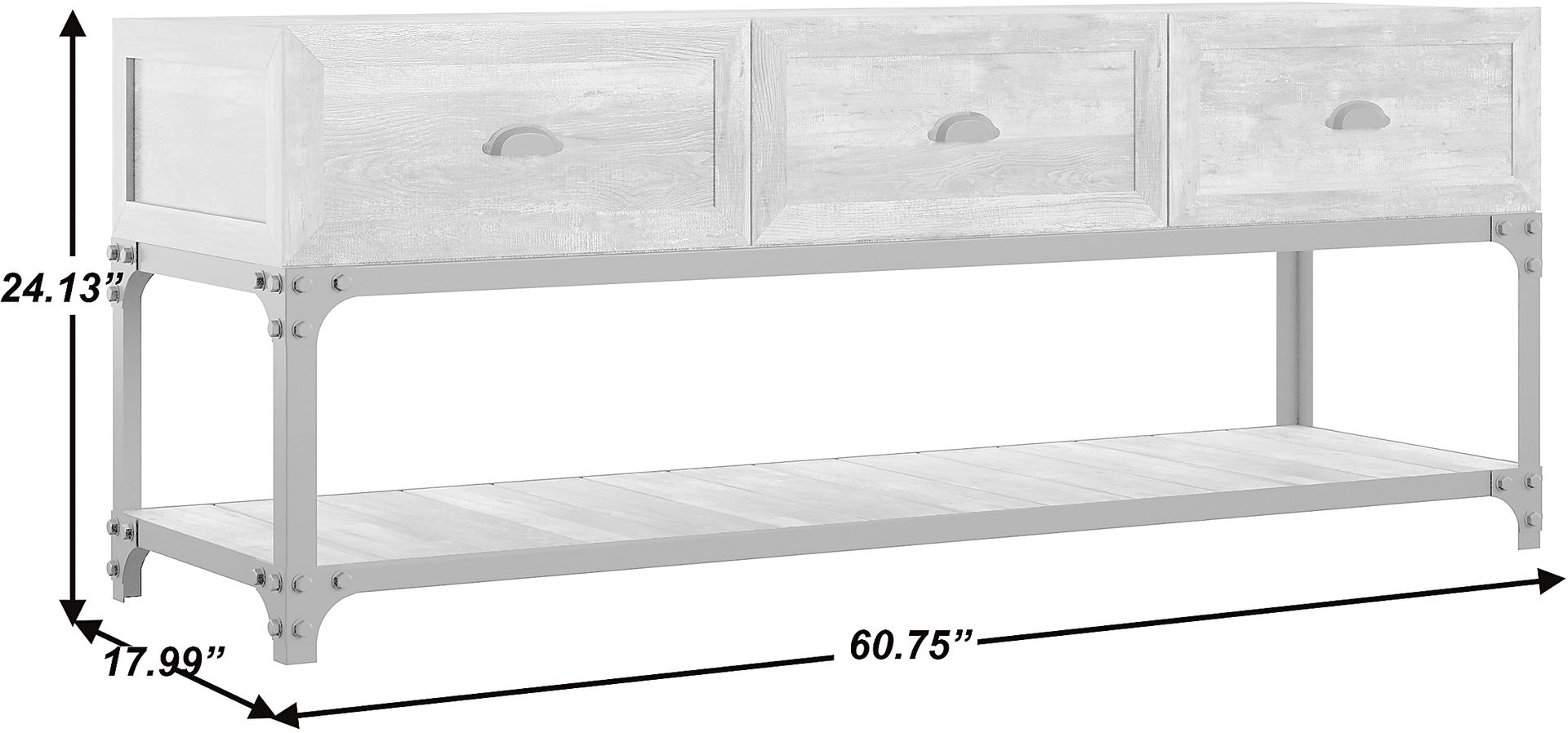 Shiaway Oak 60 in. Console - Image 9