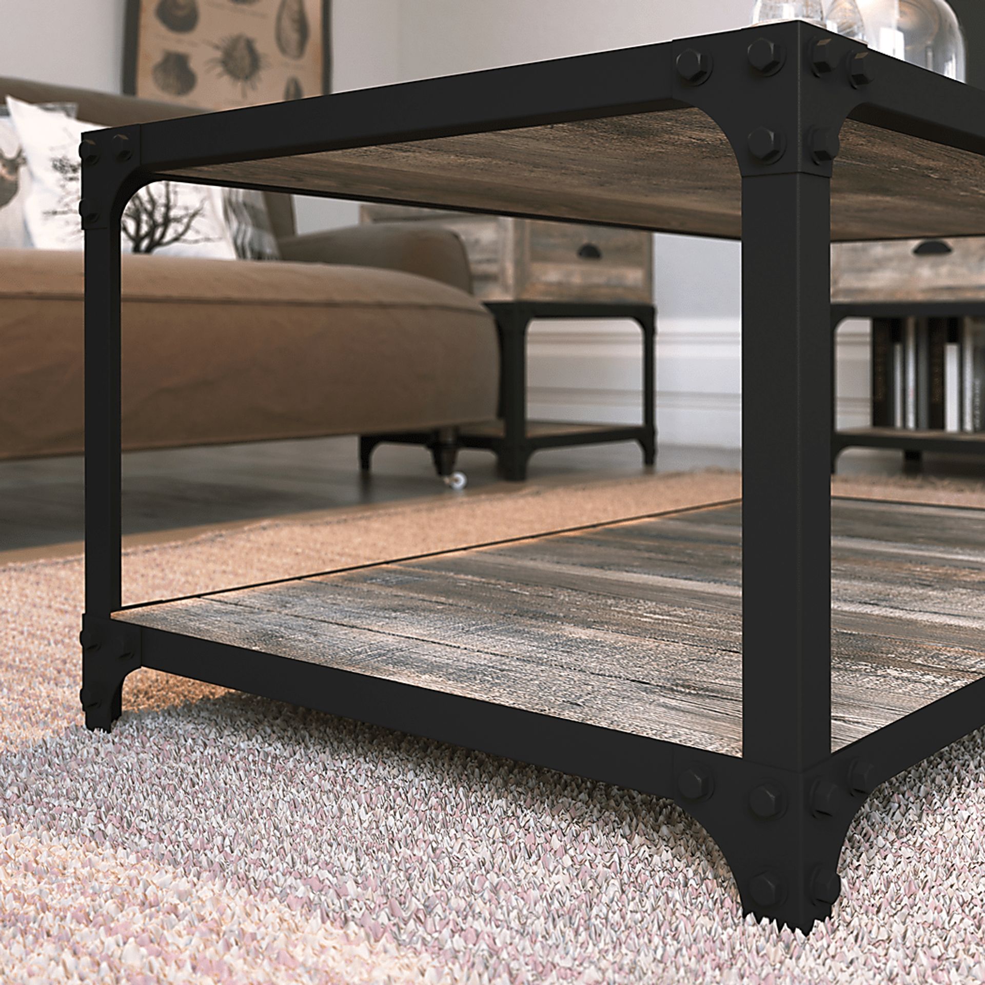 Shiaway Oak Cocktail Table - Image 6