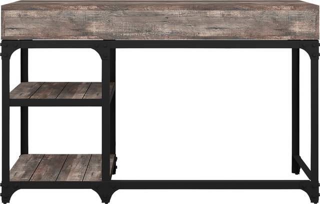 Shiaway Oak Desk - Thumbnail - Image 4