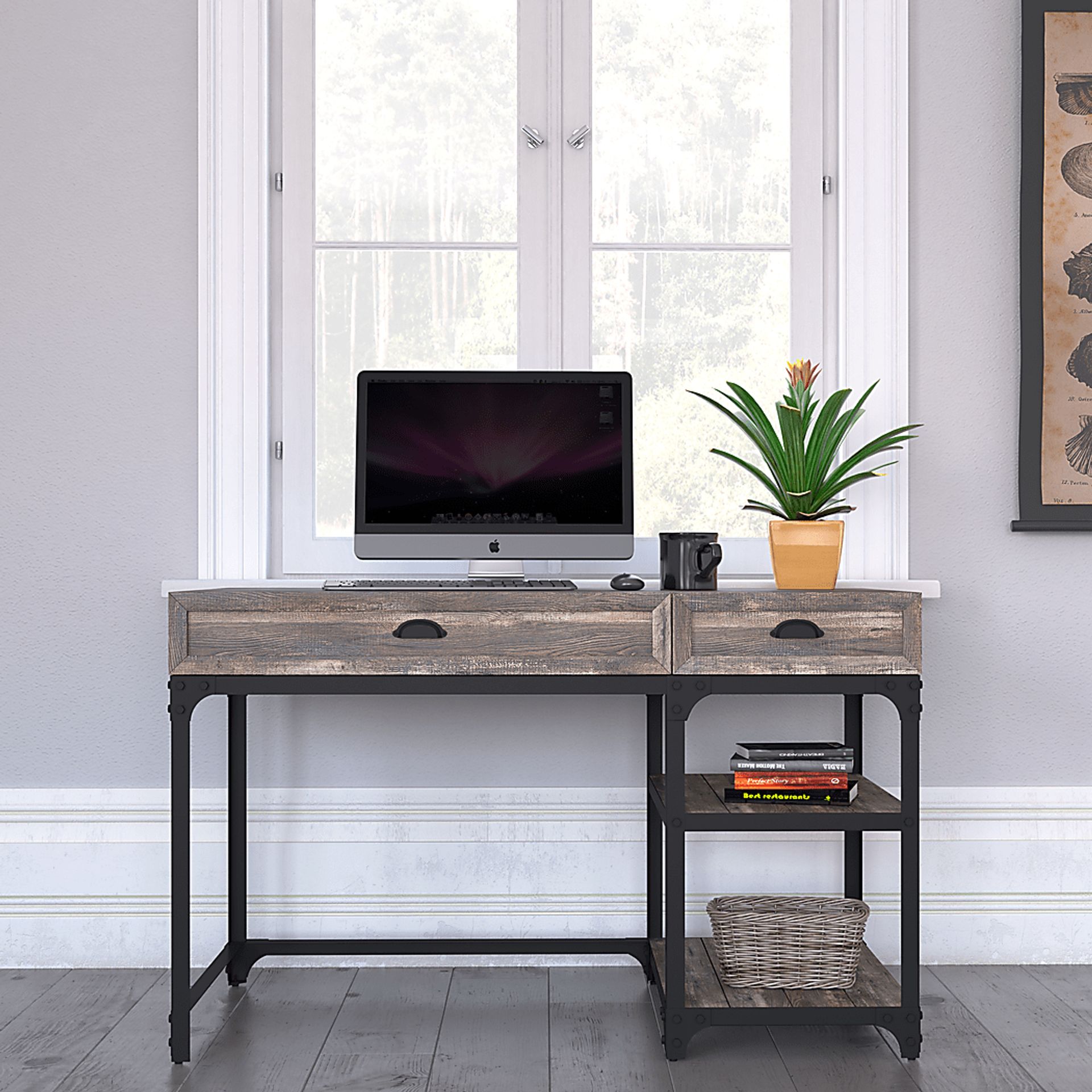 Shiaway Oak Desk - Image 6