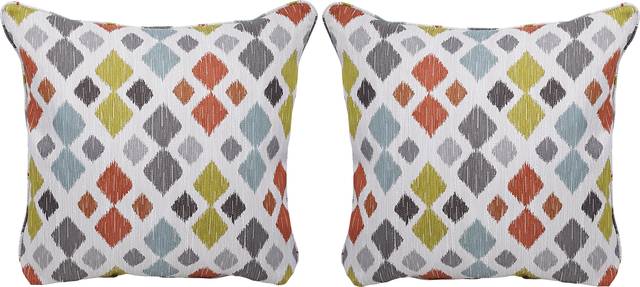 Shibui Tangerine Accent Pillows (Set of 2) - Thumbnail - Image 1