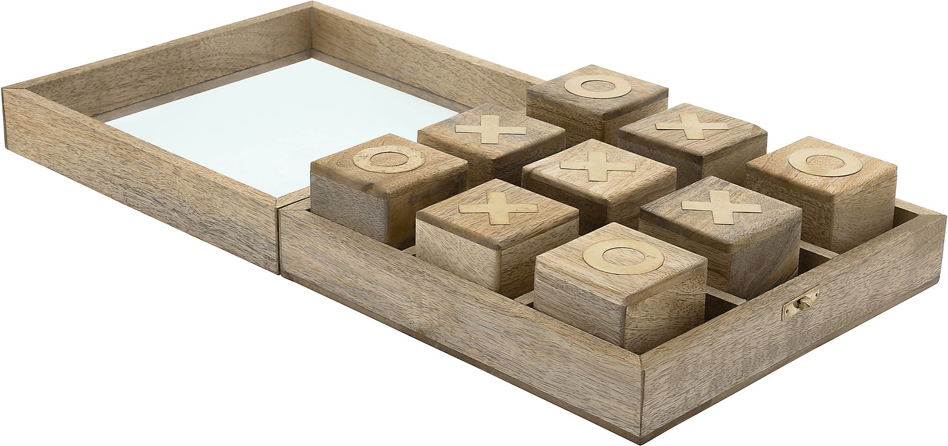 Shiland Brown Tic Tac Toe Game Set - Image 2