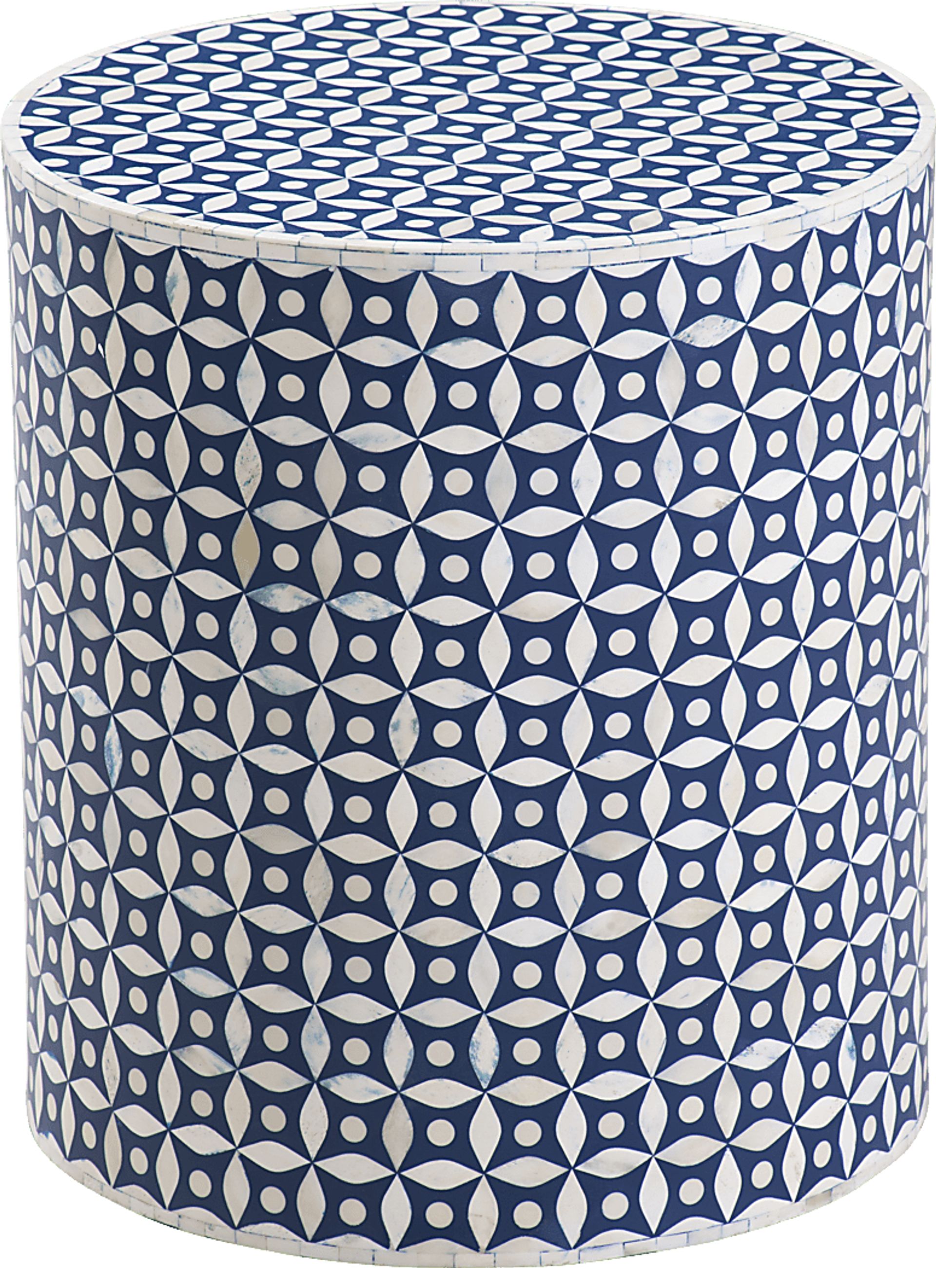 Shillaber Blue Accent Table - Image 1