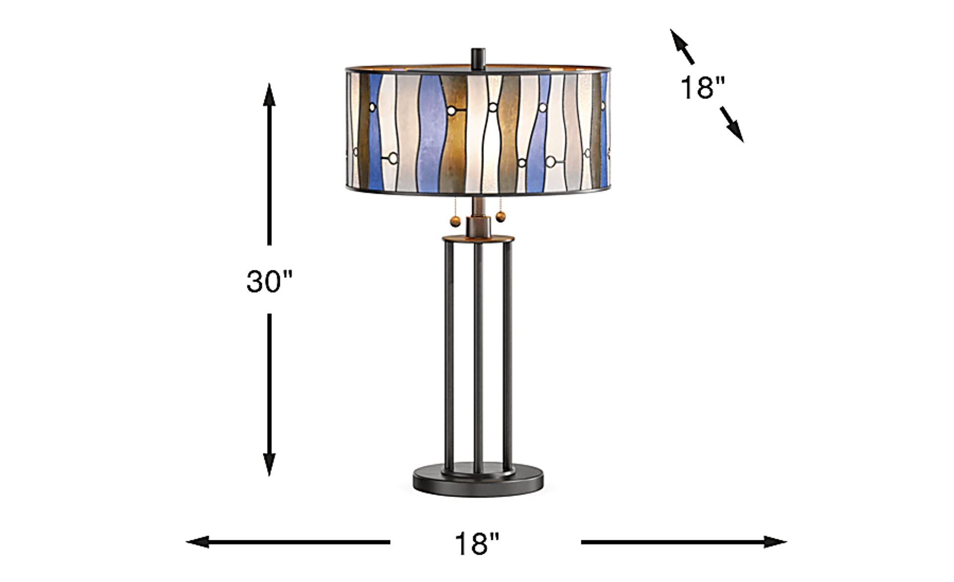 Dimension Image. Please refer to the Dimension Tab on this page for dimension details.